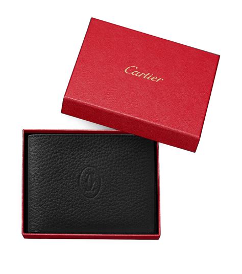 cartier mens wallet price|cartier bifold wallet.